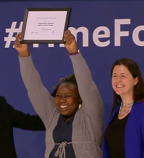 African women leading climate action - CAMFED’s UN award at COP25