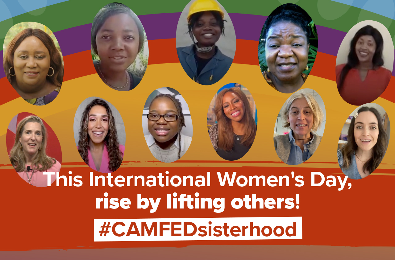 Take the CAMFED Sisterhood Pledge - International Women's Day 2022