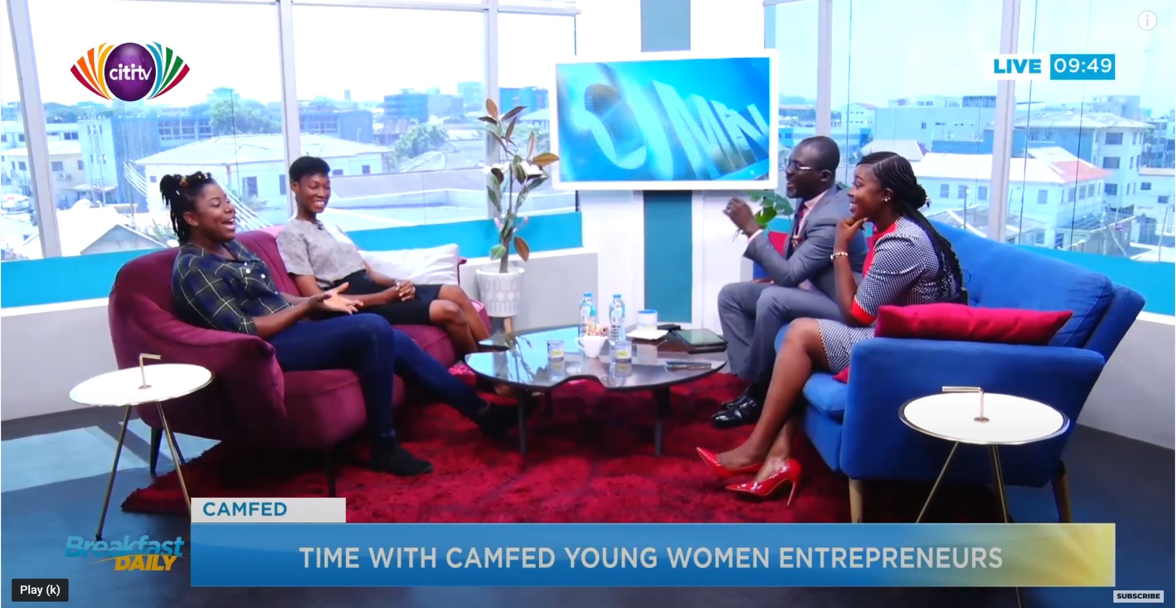 Young women entrepreneurs in the spotlight on Citi TV Ghana