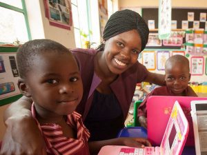 The teachers, like Sazini, have gained plenty of practical experience during training.