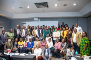 Group photo of participants in the CRNSA Child Rights Seminar