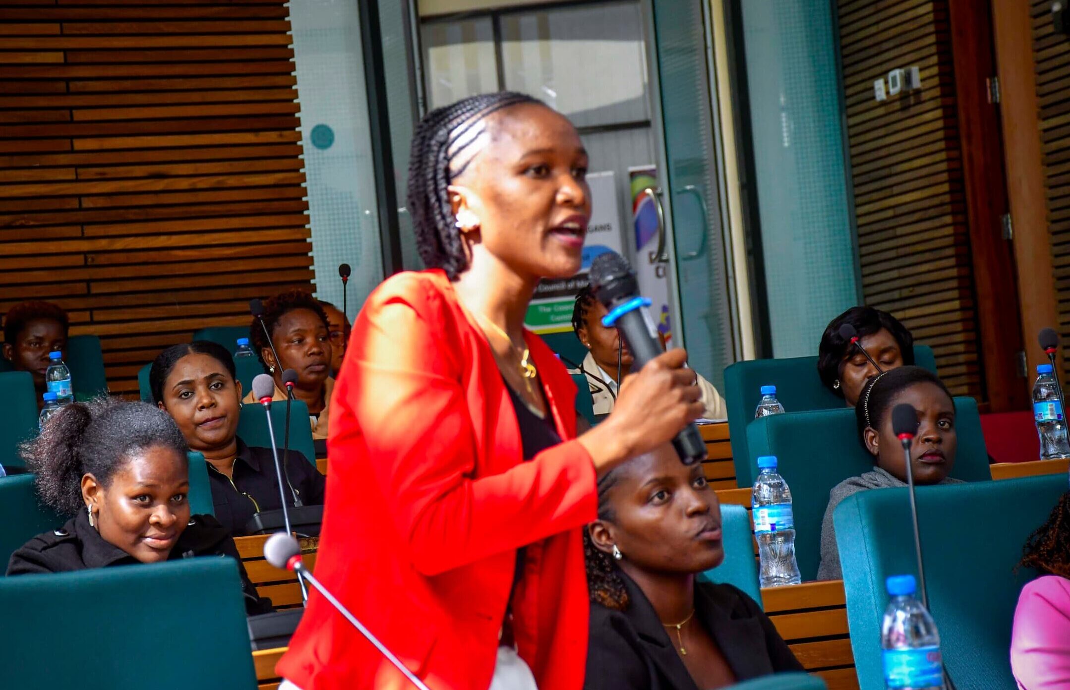 Fatuma, Learner Guide and student representative at The East African Community (EAC) Women's Intergenerational Dialog, Tanzania