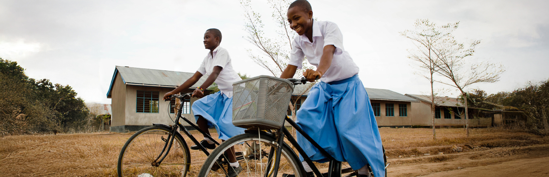 Cycling is much faster and safer for girls who have to travel large distance to school 